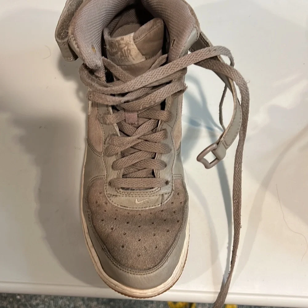 Nike Air Air Force 1 High Top Shoes, 7Y